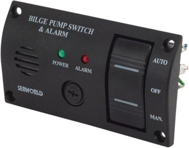 BILGE SWITCH AND ALARM PANEL REPLACES P/N 354-423035