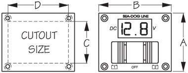 PANEL BATTERY TEST WAVE STYLE REPLACES P/N 354-425020