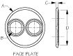 HOLE ADAPTER INSTRUMENT 4  BLK