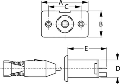 POWER SOCKET  – PLUG ONLY