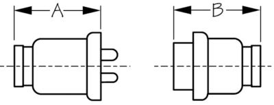 POLAR.2 CONT. CONN. W/PVC CAPS