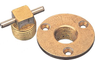 DRAIN PLUG ASSY BRONZE 1/2″ T