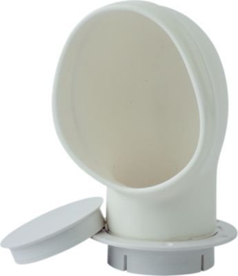 3″PVC STDPROFILE COWLVENT WHT