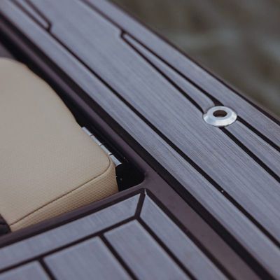SeaDek 2352 Flooring Kit, 2007 Yamaha SX230/SR230/AR230, Storm Gray/Blk Teak