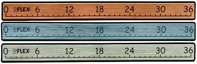 RULER TAN/BLK 38 X3.75 ALAIA TAN/APHOTIC BLACK PE FOAM WITH 3M PSA