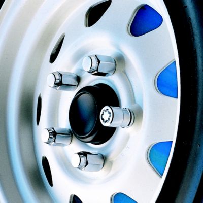 2 TRAILER WHEEL LOCKS SET 1/2 X 20 THREAD (FOR SINGLE)