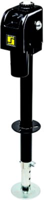 Stromberg Carlson JET3755 Electric Tongue Jack w/ Built-In Motor Protection, 3500 lbs., Black, 18" + 5" Drop Down