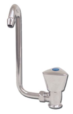 FOLD DOWN COLD WATER TAP W/TRIANGLE KNOB