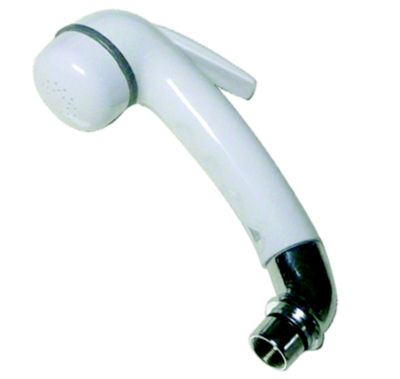 WHITE SPRAYER WITH ELBOW