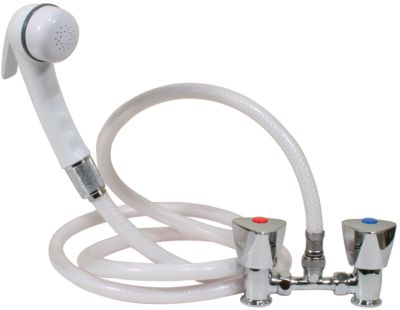 SHOWER MIXER WHITE