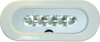 LED SPREADER LIGHT WHITE PAINTED ALUMINUM 40WATT REPLACES 390-41343