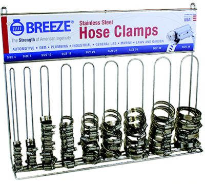 BREEZE HOSE CLAMP DISPLAY