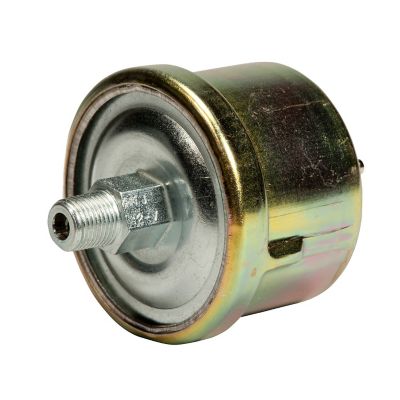Stewart Warner 279A pressure sender with threaded connection and metallic finish, designed for precise pressure monitoring.