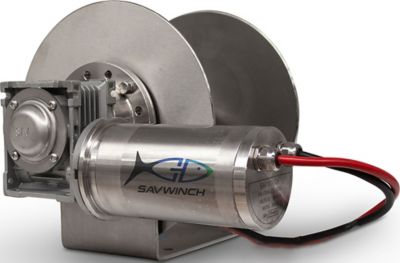 Savwinch 5012 SS Drum Anchor Winch, Rope Kit  460' of rope and chain (427' of 5/16" double-braid rope; 33' of 1/4" chain), Fits w/ 1500SS, Boats up to 26', 14.85" W x 11.8" H
