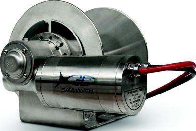 Savwinch 6016 Stainless Drum Anchor Winch, Rope Kit –  460' of rope and chain (427' of 5/16" double-braid rope; 33' of 1/4" chain), Fits w/ 2000SSS, Boats up to 33'