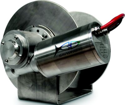 Savwinch 6019 Stainless Drum Anchor Winch, No Rope kit, Fits w/ 4000SSS, Boats up to 65'