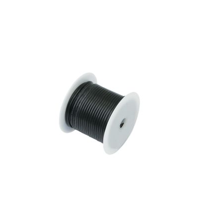 Black Ancor marine-grade tinned wire on white spool, ideal for marine and automotive use, offers durability and reliability.