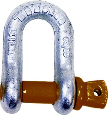 SHACKLE-D ANCHOR GALV 1/4IN GALVANIZED REPLACES PN 491-SHK14SPDHG