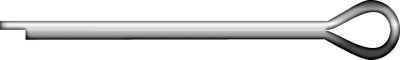 1/8 X 1 3/4 COTTER PIN 2/BG 1/8 X 1 3/4 COTTER PIN 2/BG