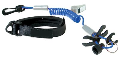 Seachoice 11724 Ultimate Lanyard, Blue/Silver
