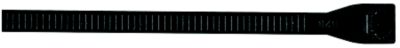 BLACK NYLON CABLETIE 8″(100)PK