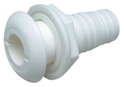 THRU-HULL CONN-WHT PLAS-5/8 – (BULK)