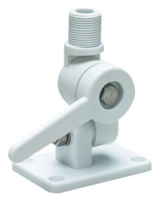 ANTENNA RATCHET MNT-WHT-NYLON (BULK)(12)