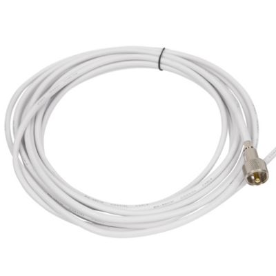 ANTENNA UNIVERSAL 4FT VHF 15’CABLE INCLUDED WHITE