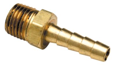 MALE HOSE BARB-3/8 X1/4  NPT