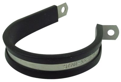 SS CABLE CLAMPS 5/16 EPDM CUSH
