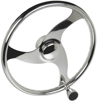 13.5 SS STEERING WHEEL W/KNOB