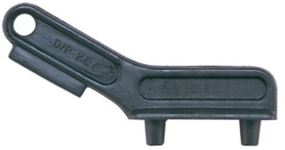 DECK PLATE KEY-BLACK POLYCARB