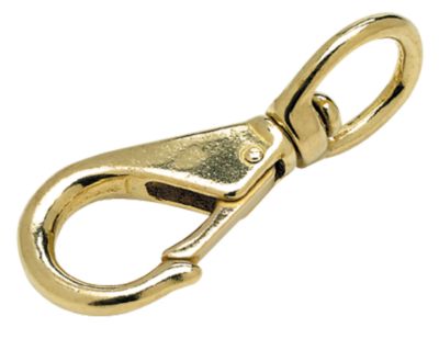 SWIVEL EYE SNAP-3 1/4 -BRASS