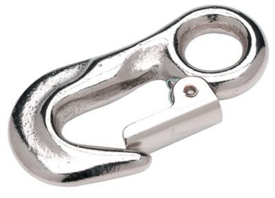 SNAP HOOK-NICKEL PLT-3 1/2 L 5/8  EYE ID