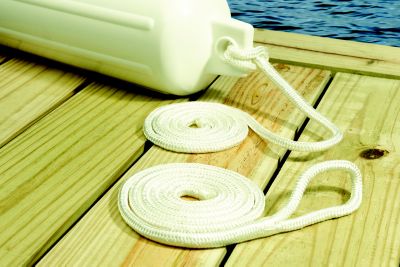 FEND LINE YELLOW BRD 1PR 1/4X6