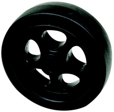 6″ BLK POLY SPARE JACK WHEEL