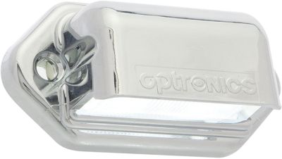 LED MINI LICENSE PLATE LIGHT CHROME