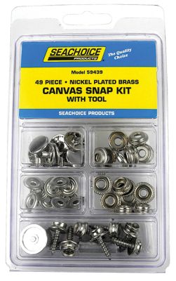 KIT 49 PC CANVAS SNAP W/TOOL