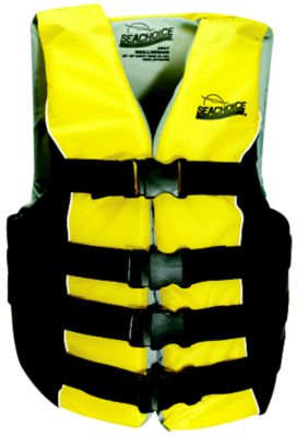 BLACK/YEL 4 BELT VEST-SM/MD 2021 DUAL CERTIFIED