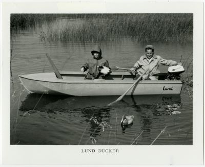 Lund Ducker Boat from the 1950's