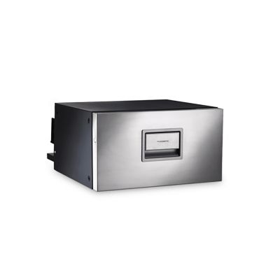 Dometic 9600001129 Coolmatic CD 30 Drawer Refrigerator - Black/Chrome, 31 Qt., 17.32" W x 9.84" H x 28.74" D