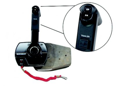 Blue Sea Systems 7717-BSS Remote Battery Switch with manual control and auto-release, featuring 500 Amp capacity and 24V support.