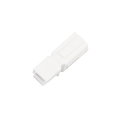 White Anderson Power Products Powerpole housing for 15-45 amps, featuring a sleek and durable design.