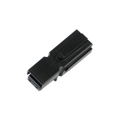 Black Anderson Powerpole connector housing for 75 amps.