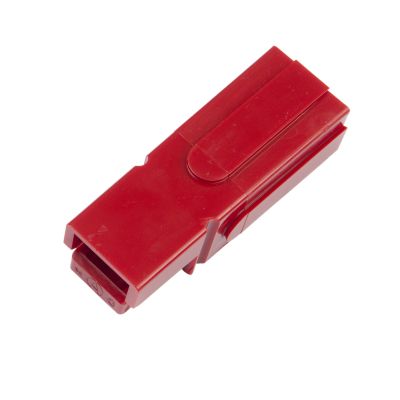 Red Anderson Power Products Powerpole Housing, 180 Amps, durable and efficient design for high-power connections.