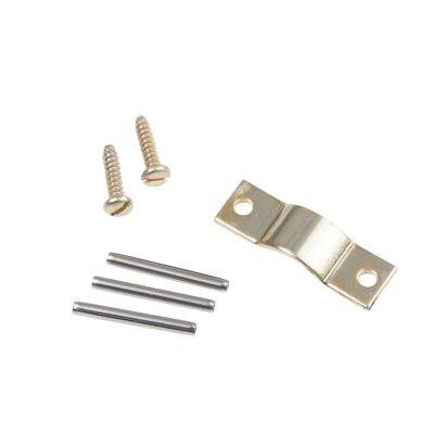 Powerpole hardware kit by Anderson Power Products, featuring screws, metal bracket, and pins for 8-pole connections.