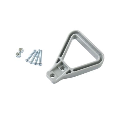 Gray polycarbonate handle kit with screws for SY or SB 50-120 Amp connectors from Anderson Power Products.