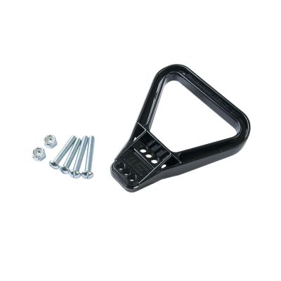 Black polycarbonate handle kit for Anderson Power Products SY or SB series, includes bolts and nuts.