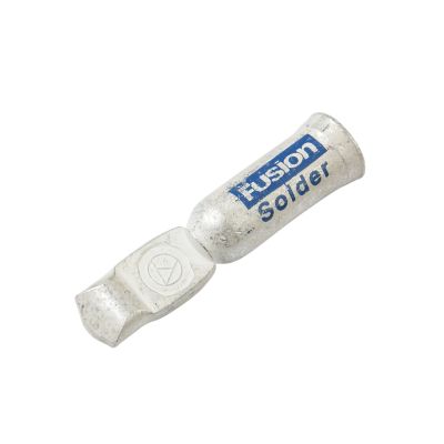 Quick Cable FUSION SB Contact, 175 Amp, with logo and solder label, showcasing durable construction for electrical connections.