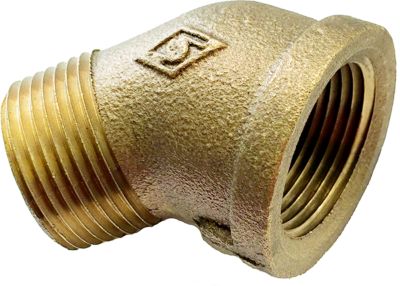 BRASS 45 ELB STR 1/8STR 1/8 PMG